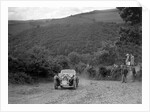 Singer sports competing in the Mid Surrey AC Barnstaple Trial, Beggars Roost, Devon, 1934 by Bill Brunell