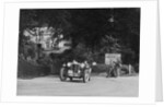MG TA of RA MacDermid competing in the MCC Torquay Rally, Torbay, Devon, 1938 by Bill Brunell