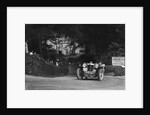 MG TA of FG Cornish competing in the MCC Torquay Rally, Torbay, Devon, 1938 by Bill Brunell