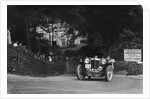 MG TA of FG Cornish competing in the MCC Torquay Rally, Torbay, Devon, 1938 by Bill Brunell