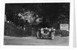 MG TA of FG Cornish competing in the MCC Torquay Rally, Torbay, Devon, 1938 by Bill Brunell