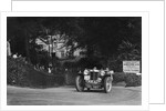 MG TA of FG Cornish competing in the MCC Torquay Rally, Torbay, Devon, 1938 by Bill Brunell