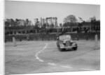 Talbot saloon competing in the JCC Rally, Brooklands, Surrey, 1939 by Bill Brunell