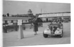 Renault open tourer competing in the JCC Rally, Brooklands, Surrey, 1939 by Bill Brunell