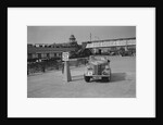 Ford Prefect tourer competing in the JCC Rally, Brooklands, Surrey, 1939 by Bill Brunell