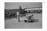 Ford Prefect tourer competing in the JCC Rally, Brooklands, Surrey, 1939 by Bill Brunell