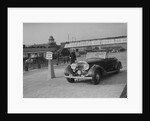 Bentley 4-seater tourer of GG Wood competing in the JCC Rally, Brooklands, Surrey, 1939 by Bill Brunell