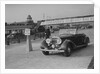 Bentley 4-seater tourer of GG Wood competing in the JCC Rally, Brooklands, Surrey, 1939 by Bill Brunell
