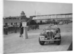 SS 2 competing in the JCC Rally, Brooklands, Surrey, 1939 by Bill Brunell