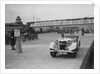 Riley Lynx Sprite competing in the JCC Rally, Brooklands, Surrey, 1939 by Bill Brunell