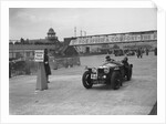 Riley Sprite competing in the JCC Rally, Brooklands, Surrey, 1939 by Bill Brunell
