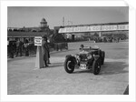 Frazer-Nash competing in the JCC Rally, Brooklands, Surrey, 1939 by Bill Brunell