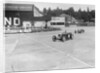 Frazer-Nash of RT Grogan leading Jack Lemon Burton's Bugatti T37, BARC meeting, Brooklands, 1933 by Bill Brunell