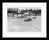 Frazer-Nash of RT Grogan leading Jack Lemon Burton's Bugatti T37, BARC meeting, Brooklands, 1933 by Bill Brunell