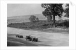Bentley of FE Elgood and MG Magna of MB Watson racing at a MCC meeting, Brooklands, Surrey, 1933 by Bill Brunell