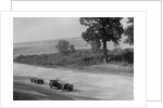 Bentley of FE Elgood and MG Magna of MB Watson racing at a MCC meeting, Brooklands, Surrey, 1933 by Bill Brunell