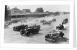 Talbot 105 tourer, Bentley and Lagonda racing at a MCC meeting, Brooklands, Surrey, 1933 by Bill Brunell
