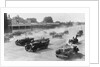 Talbot 105 tourer, Bentley and Lagonda racing at a MCC meeting, Brooklands, Surrey, 1933 by Bill Brunell
