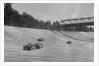 Singers of TW Fassett and Alf Langley and an MG racing at a MCC meeting, Brooklands, Surrey, 1933 by Bill Brunell