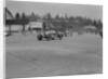 Two Bugatti Type 37s and an MG racing at Brooklands, Surrey, 1930s by Bill Brunell