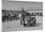 Morris 8 tourer competing in the JCC Rally, Brooklands, Surrey, 1939 by Bill Brunell