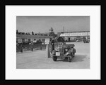 Morris 8 tourer competing in the JCC Rally, Brooklands, Surrey, 1939 by Bill Brunell