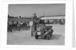 Morris 8 tourer competing in the JCC Rally, Brooklands, Surrey, 1939 by Bill Brunell