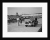 Bentley drophead coupe with Barker body competing in the JCC Rally, Brooklands, Surrey, 1939 by Bill Brunell