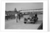 Bentley drophead coupe with Barker body competing in the JCC Rally, Brooklands, Surrey, 1939 by Bill Brunell