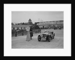 MG TA competing in the JCC Rally, Brooklands, Surrey, 1939 by Bill Brunell
