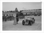 MG TA competing in the JCC Rally, Brooklands, Surrey, 1939 by Bill Brunell