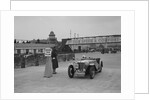 MG TA competing in the JCC Rally, Brooklands, Surrey, 1939 by Bill Brunell