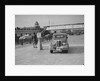 Standard competing in the JCC Rally, Brooklands, Surrey, 1939 by Bill Brunell