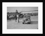 Standard competing in the JCC Rally, Brooklands, Surrey, 1939 by Bill Brunell