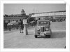 Standard competing in the JCC Rally, Brooklands, Surrey, 1939 by Bill Brunell