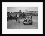 Standard saloon competing in the JCC Rally, Brooklands, Surrey, 1939 by Bill Brunell