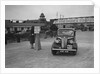 Standard saloon competing in the JCC Rally, Brooklands, Surrey, 1939 by Bill Brunell
