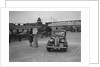 Standard saloon competing in the JCC Rally, Brooklands, Surrey, 1939 by Bill Brunell