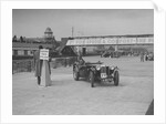 MG TA competing in the JCC Rally, Brooklands, Surrey, 1939 by Bill Brunell