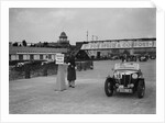 MG TA competing in the JCC Rally, Brooklands, Surrey, 1939 by Bill Brunell