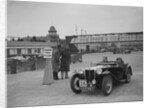 MG TA competing in the JCC Rally, Brooklands, Surrey, 1939 by Bill Brunell
