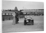 MG TA competing in the JCC Rally, Brooklands, Surrey, 1939 by Bill Brunell