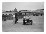 MG TA competing in the JCC Rally, Brooklands, Surrey, 1939 by Bill Brunell
