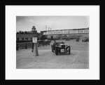 MG Magnette competing in the JCC Rally, Brooklands, Surrey, 1939 by Bill Brunell