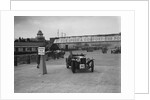 MG Magnette competing in the JCC Rally, Brooklands, Surrey, 1939 by Bill Brunell