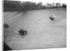 Austin 7 and the spinning Riley of HL Roberts, BARC Mountain Race, Brooklands, Surrey, 1931 by Bill Brunell
