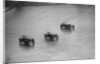 Two Austin 7s and an unidentified car racing at a BARC meeting, Brooklands, Surrey, 1931 by Bill Brunell