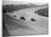 Bentleys of Eddie Hall and RO Williams and a Bugatti, BARC meeting, Brooklands, Surrey, 1931 by Bill Brunell