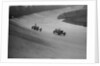 Bugatti and Bentley of Eddie Hall racing at a BARC meeting, Brooklands, Surrey, 1931 by Bill Brunell