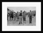 British racing driver Charles Mortimer at Brooklands, Surrey, 1939 by Bill Brunell